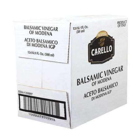 Savor Imports-Carello Savor Imports Balsamic Vinegar 20 Percent Must 16.9 oz., PK12 358897